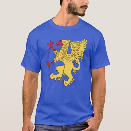 格闘するグリフィン・オル Tシャツ (正面)