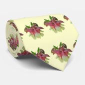栽培オダマキ（植物）ネクタイ ネクタイ (ロール)