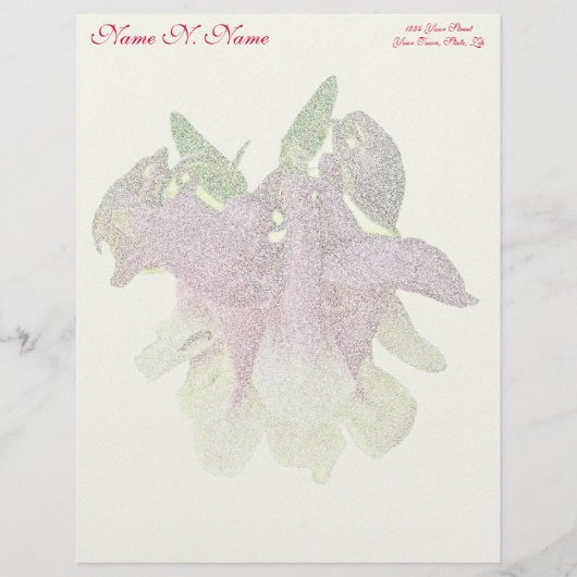 栽培オダマキ（植物）レターヘッドイエロー レターヘッド (正面)