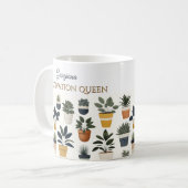 栽培クイーン植物園芸 コーヒーマグカップ (正面左)