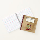 栽培用イチゴ組パーソナライズされた成物 ノートブック (内部)