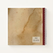 栽培用イチゴ組パーソナライズされた成物 ノートブック (裏面)