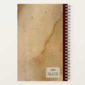 栽培用イチゴ組パーソナライズされた成物 ノートブック (裏面)