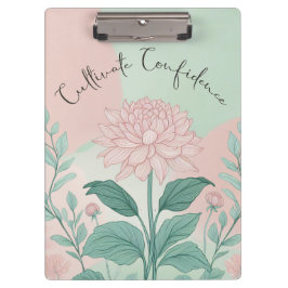 栽培自信をテーマ クリップボード