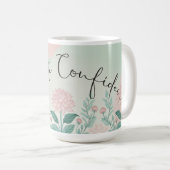 栽培自信をテーマ コーヒーマグカップ (正面右)