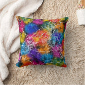 桂林中国シティマップ クッション (ブランケット)