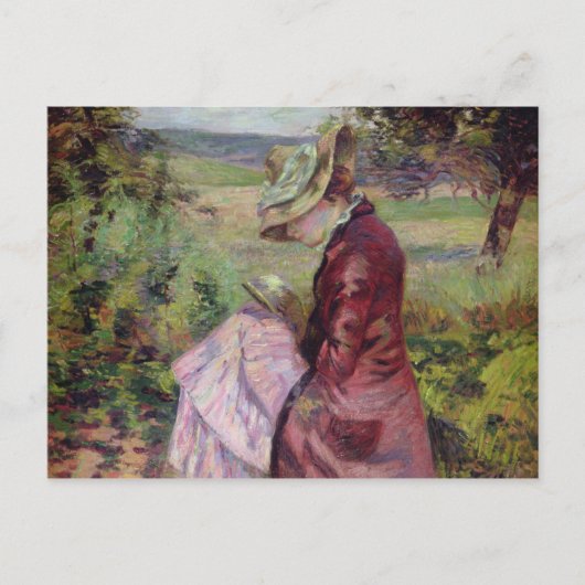 桂林読夫人, c.1887 ポストカード (正面)