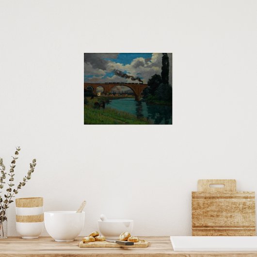 桂林 – マルネの橋 ポスター (キッチン)