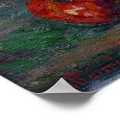 桂林 – リンゴ付き静物生活1880 ポスター (角)