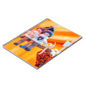 桂皮付きの甘い女の子と男の子 ノートブック (左側)