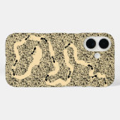 桃おもしろいアリ農場虫ユーモア Case-Mate iPhoneケース (裏面 (横))