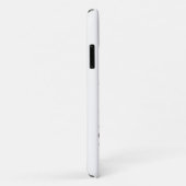 桃お洒落茶色の花柄 Case-Mate iPhoneケース (裏面/右)