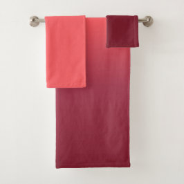 桃から黒 バスタオルセット