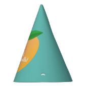 桃かわいい子供の誕生日パーティー パーティーハット (右)