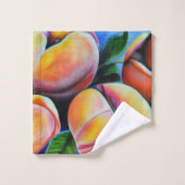 桃かわいらし属 バスタオルセット (ウォッシュタオル)