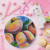 桃かわいらし属 ペーパープレート (パーティー)