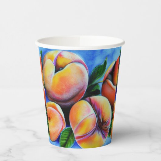 桃かわいらし属 紙コップ (左)