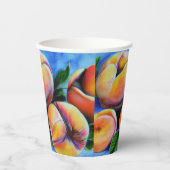 桃かわいらし属 紙コップ (正面)