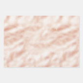 桃かわいらし茶色ヒョウ柄 ラッピングペーパーシート (正面3)