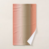 桃とオリーブの糸 バスタオルセット (ハンドタオル)