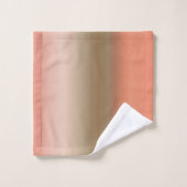 桃とオリーブの糸 バスタオルセット (ウォッシュタオル)