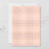 桃とクリームフラット招待状 招待状 (裏面)