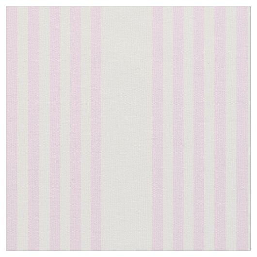 桃とクリーム5つのストライプパターン ファブリック (クローズアップ)