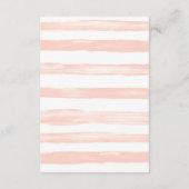 桃とコーラル フラワーズ ウェディング 詳細 エンクロージャーカード (裏面)