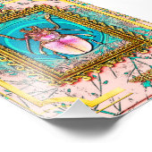 桃とターコイズシックビクトリアンビートル検体 フォトプリント            (角)