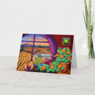 桃とリンゴ カード