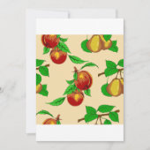 桃と梨の招待状 招待状 (正面)