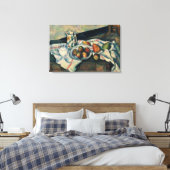 桃と梨の静物生活， 1888-90 キャンバスプリント (インサイチュ (寝室))