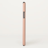 桃と白のキャンディストライプー Case-Mate iPhoneケース (裏面/右)
