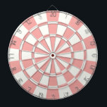 桃と白 ダーツボード<br><div class="desc">桃と白のダーツボード</div>