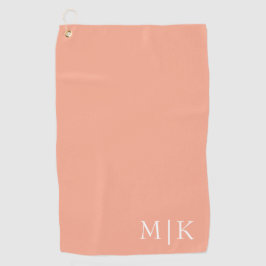 桃と白 | モノグラモダンム ゴルフタオル