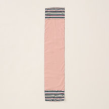 桃と緑のストライプ