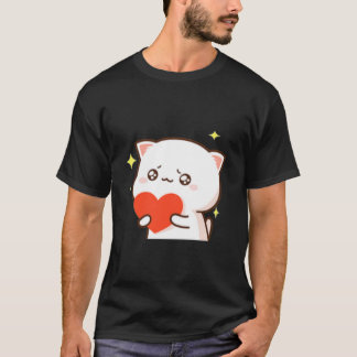 桃と胡麻1.png tシャツ