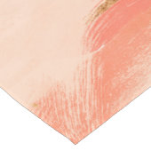 桃と金ゴールドの濃淡 ショートテーブルランナー (コーナー)