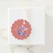 桃と青の妖精の本パーティーありがとう フェイバータグ (インサイチュ)