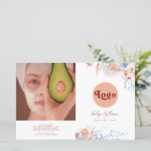 桃と青の熱帯二折パンフレット (スタンド正面)