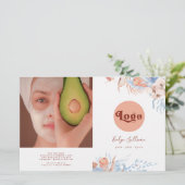 桃と青の熱帯二折パンフレット (スタンド正面)