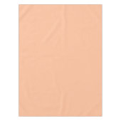 桃のうねりは美しく望ましい テーブルクロス (正面)