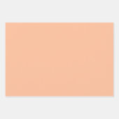 桃のうねりは美しく望ましい ラッピングペーパーシート (正面2)