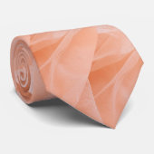 桃のうねり ネクタイ (ロール)