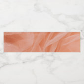 桃のうねり ペットボトルラベル (シングルラベル)