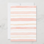 桃のように汗をかきながら　３歳の誕生日 招待状 (裏面)