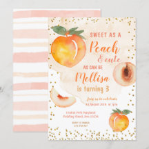 桃のように汗をかきながら　３歳の誕生日