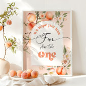 桃のように甘い私たちは、あなたが楽しい誕生日を過ごしたことを願う ポスター