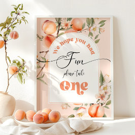 桃のように甘い私たちは、あなたが楽しい誕生日を過ごしたことを願う ポスター