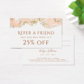 桃のインク紹介カード (デスク)